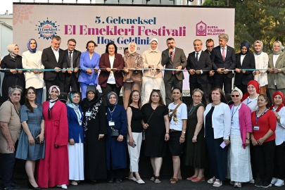 Bursa Yıldırım'da 5. Geleneksel El Emekleri Festivali start aldı
