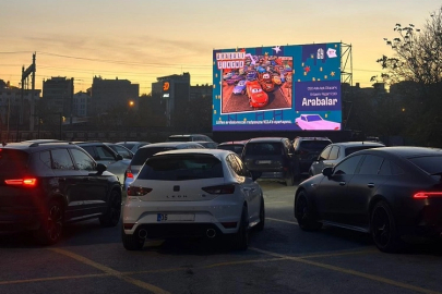 CSO Ada Ankara’da arabalı sinema keyfi