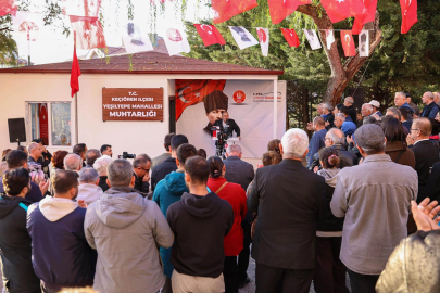 Ankara Keçiören'de Yeşiltepe Mahallesi’ne yeni muhtarlık binası