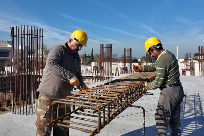 İzmir Güzelbahçe'de kız öğrenci yurdu projesi hızla yükseliyor