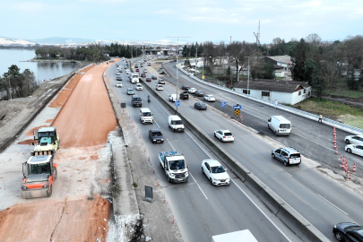 Kocaeli'de Başiskele Koridor Projesi'nde ilk bağlantı trafiğe açıldı