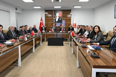 Başkan Seçer Avrupalı Başkanları ağırladı