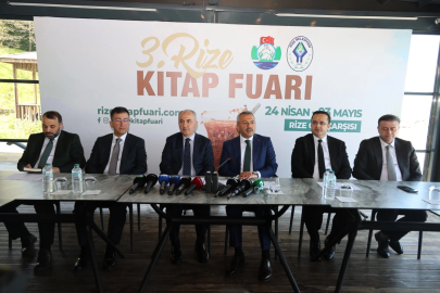Rize 3. Kitap Fuarı kapılarını açıyor