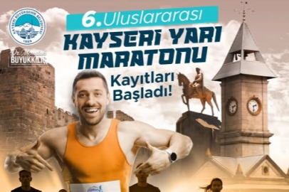 Uluslararası Kayseri Yarı Maratonu için geri sayım