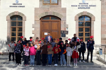 Köy çocuklarına unutulmaz Erzurum gezisi