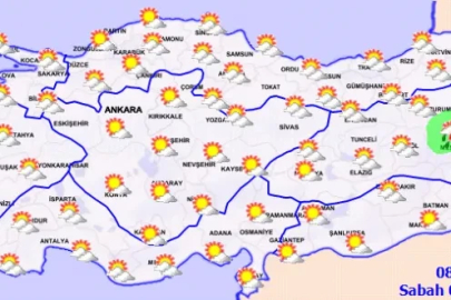 Meteoroloji’den batı ve doğu için sağanak uyarısı